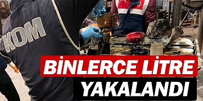 Antalya'da 94.500 litre kaçak akaryakıt ürünü ele geçirildi. 