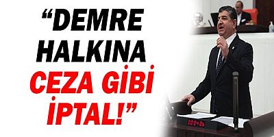 Cavit Arı: İhalenin iptali ile Demre halkı cezalandırılmaktadır!