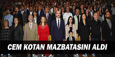 Cem Kotan mazbatasını aldı