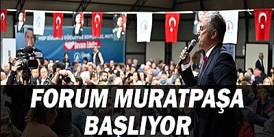 Forum Muratpaşa başlıyor