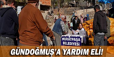 Gündoğmuş’a yardım eli!