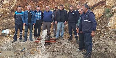 Gündoğmuş Güneycik içme suyuna kavuştu