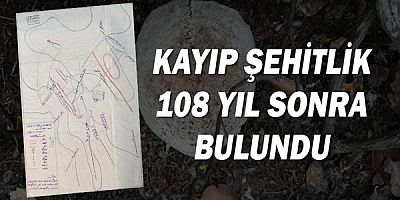 Kayıp şehitlik Çanakkale'de 108 yıl sonra bulundu