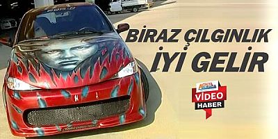 Otomobile yapılan çılgınca yatırım.