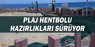 Plaj hentbolu hazırlıkları sürüyor