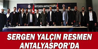 Sergen Yalçın Resmen Antalyaspor’da!