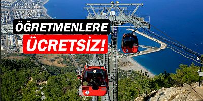 24 Kasım’da teleferik öğretmenlere ücretsiz