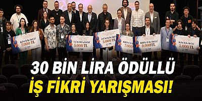 30 bin lira ödüllü iş fikri yarışması