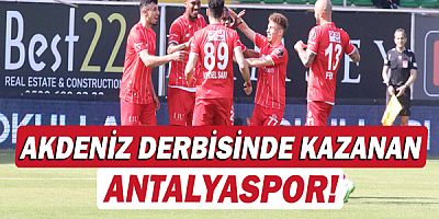 Akdeniz derbisinde kazanan Antalyaspor!