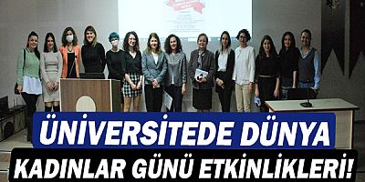 Akdeniz Üniversitesi'nde Dünya Kadınlar Günü etkinlikleri!