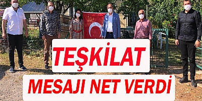AKP Kemer İlçe Başkanı muhtarları ziyaret etti