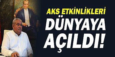  AKS etkinlikleri Dünyaya açıldı!