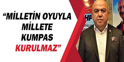 Antalya İl Başkanı Nuri Cengiz, 