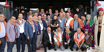 Antalya Yörükler Derneği, Vali Funda Kocabıyık'a misafir oldu