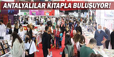 Antalyalılar kitapla buluşuyor!