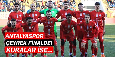 Antalyaspor çeyrek finalde!