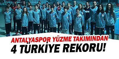 Antalyaspor’dan 4 Türkiye Rekoru
