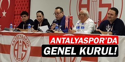 Antalyaspor'dan Olağanüstü Genel Kurulu..