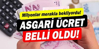 Asgari ücret açıklandı! 2021 Asgari ücret ne kadar oldu? Detaylar haberimizde...