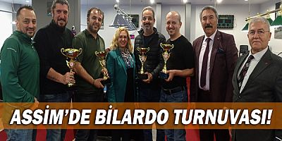 ASSİM’de bilardo turnuvası!