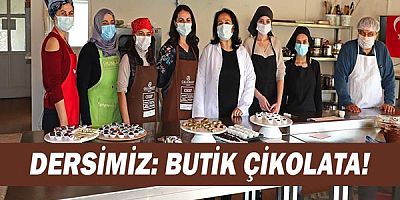 ATASEM’de butik çikolata yapmayı öğreniyorlar