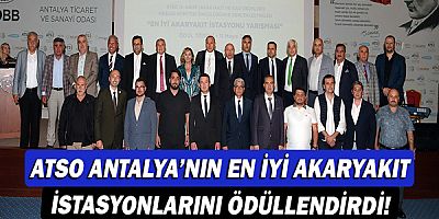 ATSO Antalya’nın En İyi Akaryakıt İstasyonlarını ödüllendirdi!