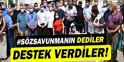 Baro başkanlarına destek verdiler!