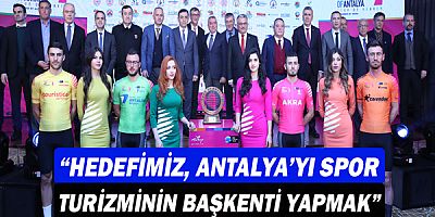 Başkan Muhittin Böcek, ‘Hedefimiz, Antalya’yı  spor turizminin başkenti yapmak’