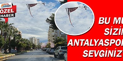 Bu mu sizin Antalyaspor sevginiz?