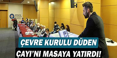 Büyükşehir’den Düden Çayı su kalitesi değerlendirilme toplantısı!