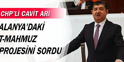 CHP'li Cavit Arı, Alanya'daki T-Mahmuz projesini sordu