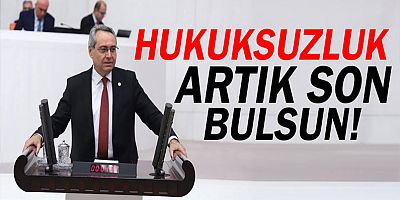 CHP milletvekili meclise soru önergesi sundu.