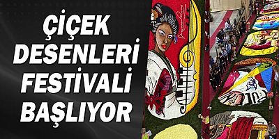 Çiçek Desenleri Festivali başlıyor