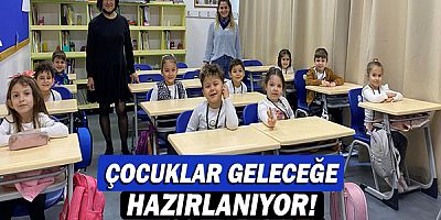 Çocuklar geleceğe hazırlanıyor!