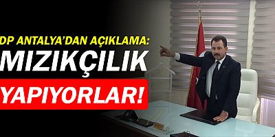 DP Antalya İl Başkanı Hasan Ali Kartal