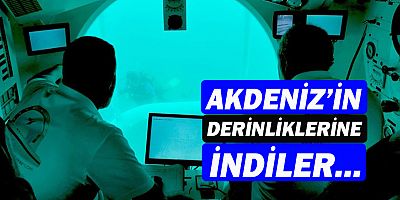 DTO, Nemo Primero ile Akdeniz'in derinliklerine indi!