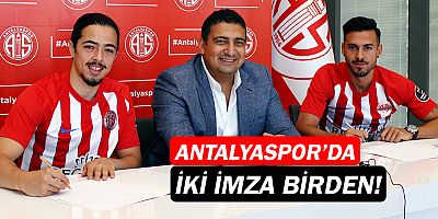 Harun Kavaklıdere ve Ufuk Akyol Antalyaspor'da!