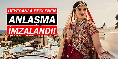 Hint düğünlerinin kalbi Antalya'da atacak!