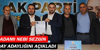 İş adamı Nebi  Sezgin, aday adaylığını açıkladı