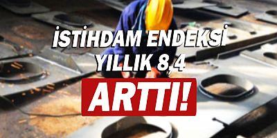 İstihdam endeksi 2021'in son çeyreğinde yıllık %8,4 arttı!