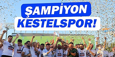 Kestelspor 3.lige çıktı, kupasını aldı!