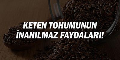 Keten Tohumunun İnanılmaz Faydaları!