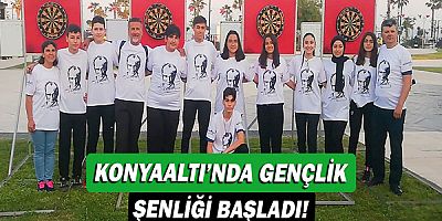 Konyaaltı’nda Gençlik Şenliği başladı!