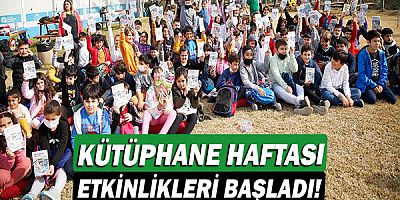 Kütüphane Haftası etkinlikleri başladı!