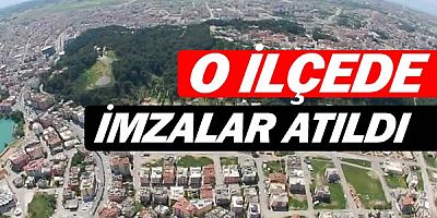 Manavgat'ta imzalar atıldı.