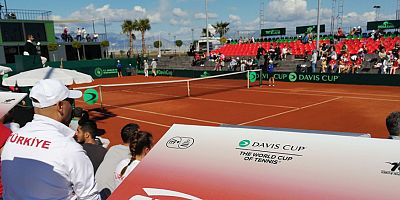 Megasaray Tenis Akademisi'nde Davis Cup heyecanı