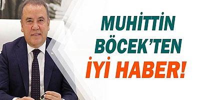 Muhittin Böcek'ten sevindiren haber geldi!