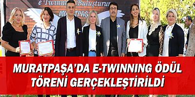 Muratpaşa’da eTwinning ödül töreni gerçekleştirildi.