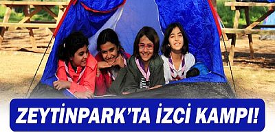 Muratpaşa’dan Zeytinpark’ta izci kampı.