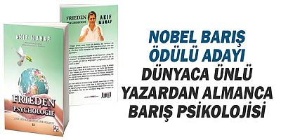 Nobel Barış Ödülü Adayı Dünyaca Ünlü Yazardan Almanca Barış Psikolojisi